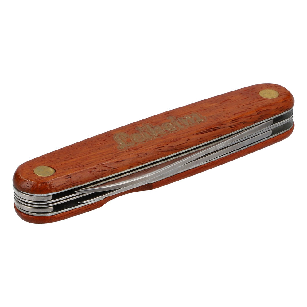 Ensemble de couteaux de poche Leikeim : couteau, fourchette, décapsuleur, outil multifonctions