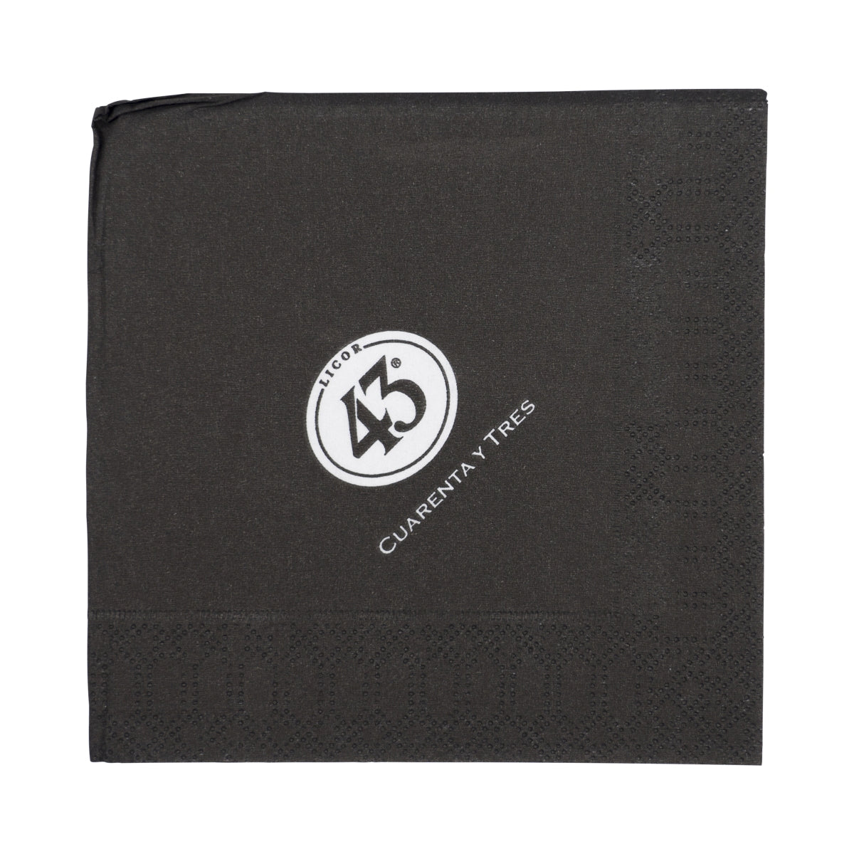 Licor 43 Serviette noire Gastro Sous-verres Verres à liqueur 42 Cuarenta y tres – Vue 2