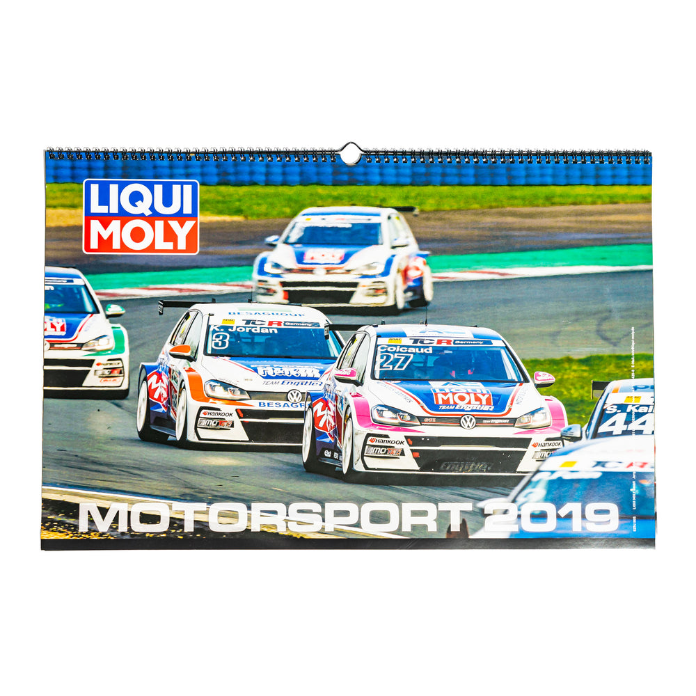 Calendrier Liqui Moly 57 x 37 cm 2019 Formule 1