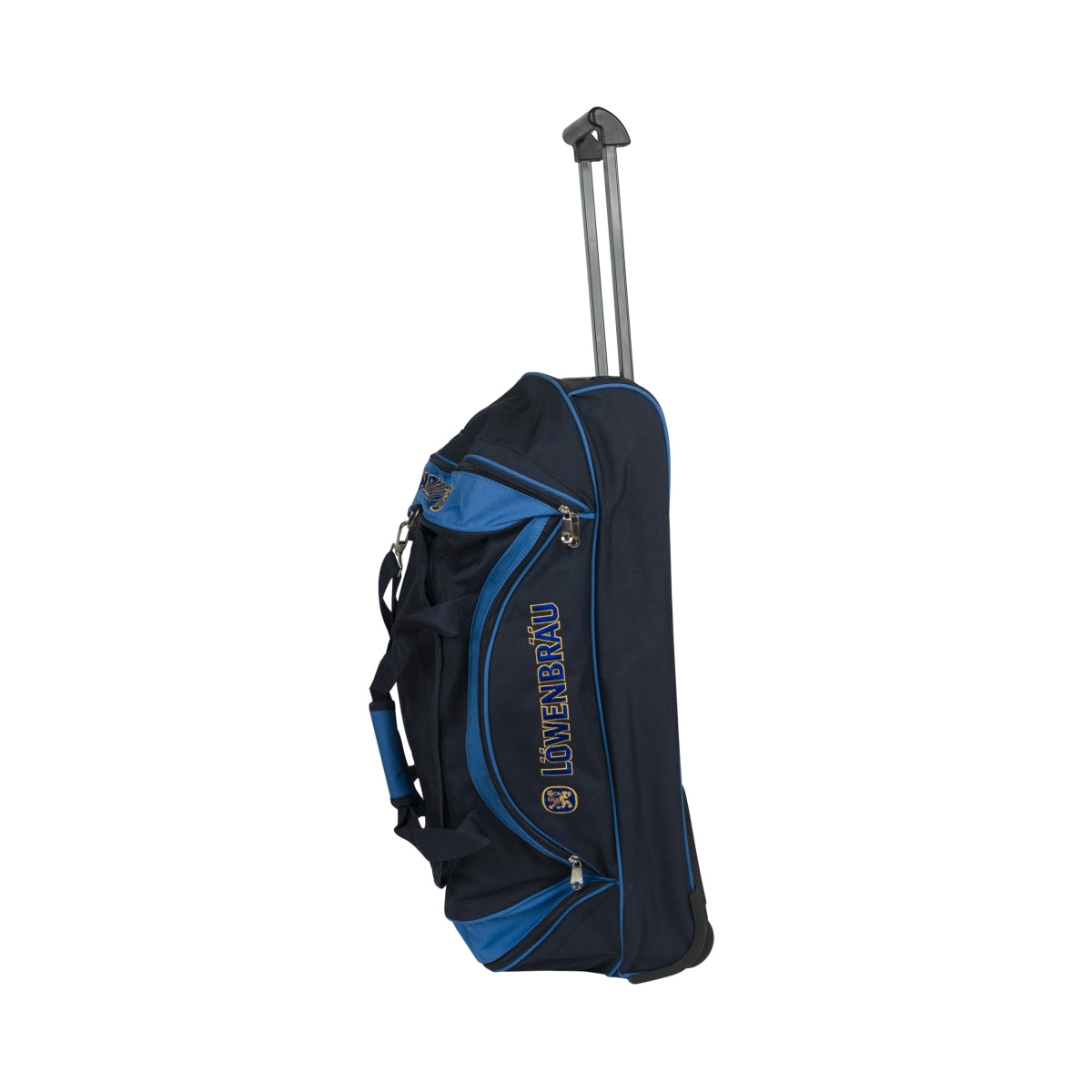 Sac de sport à roulettes Löwenbräu Bier Sac à dos Trolley Sac de voyage Football bleu – Vue 5
