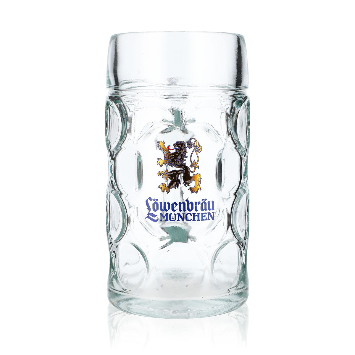 6 verres à bière Löwenbräu 1 l Verres à bière Chope à bière Chope à bière Lion doré – Vue 2