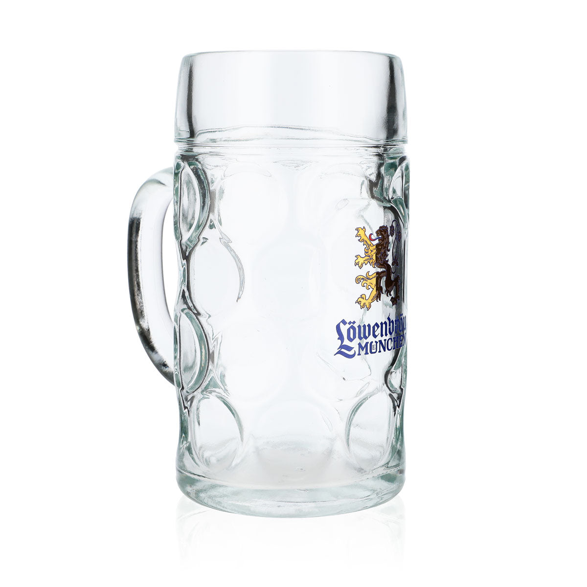 6 verres à bière Löwenbräu 1 l Verres à bière Chope à bière Chope à bière Lion doré – Vue 3