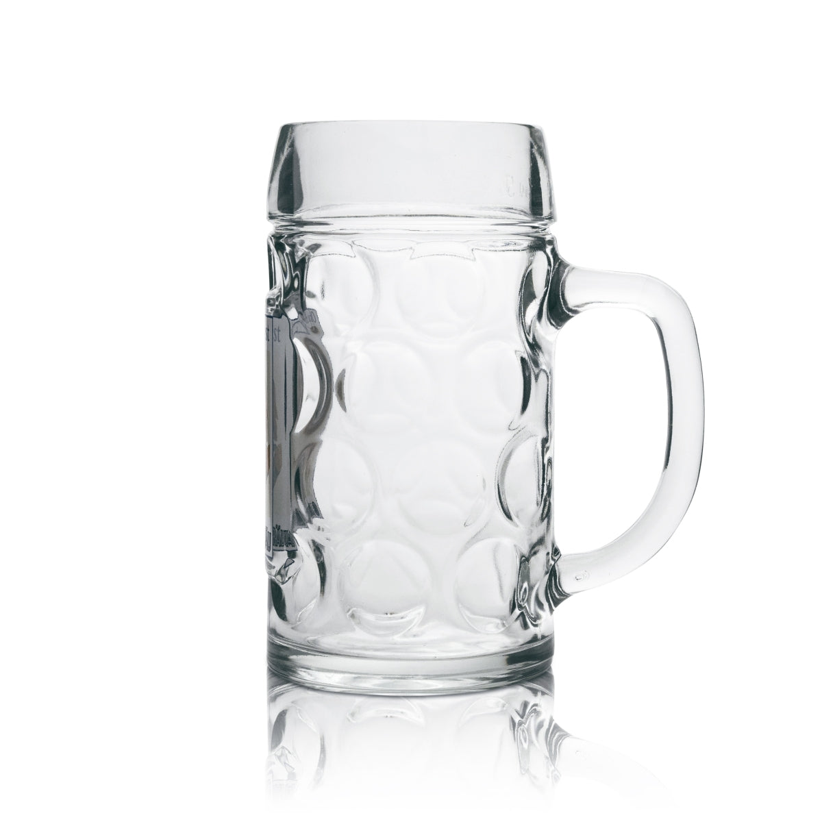 Chope Löwenbräu 0,5 l, édition Oktoberfest, chope Seidel à bière à alvéoles, Munich – Vue 3