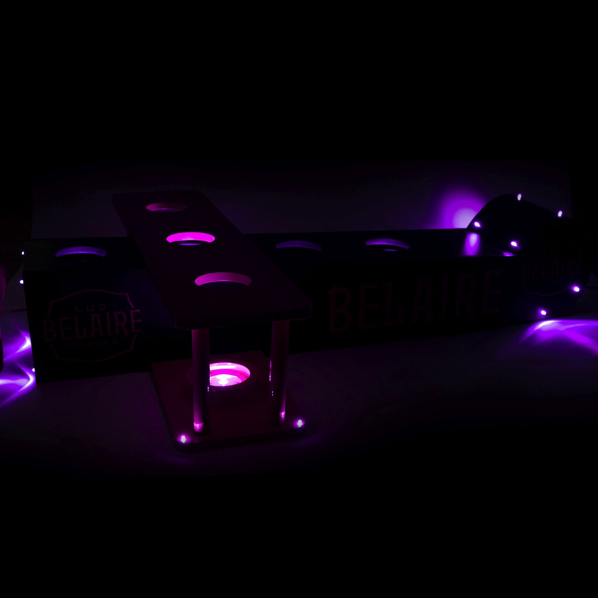 Luc Belaire Glorifier : présentoir décoratif LED en forme d'avion pour vin mousseux, pour bar – Vue 2