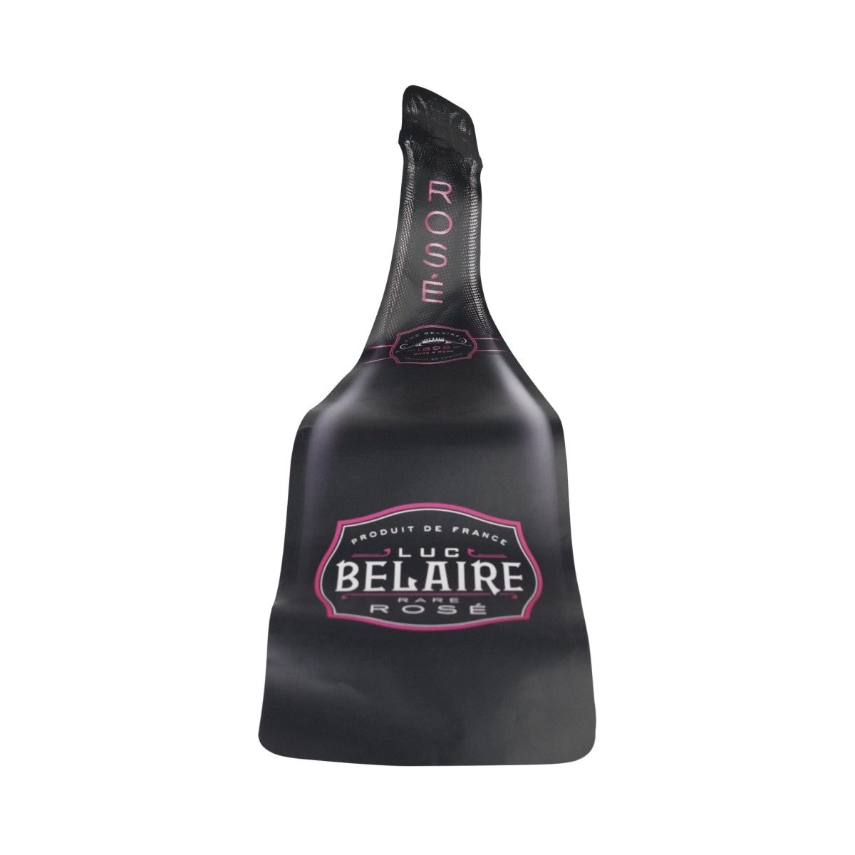 Autocollant XXL pour bouteille de vin mousseux Luc Belaire, autocollant de fête, sticker mural