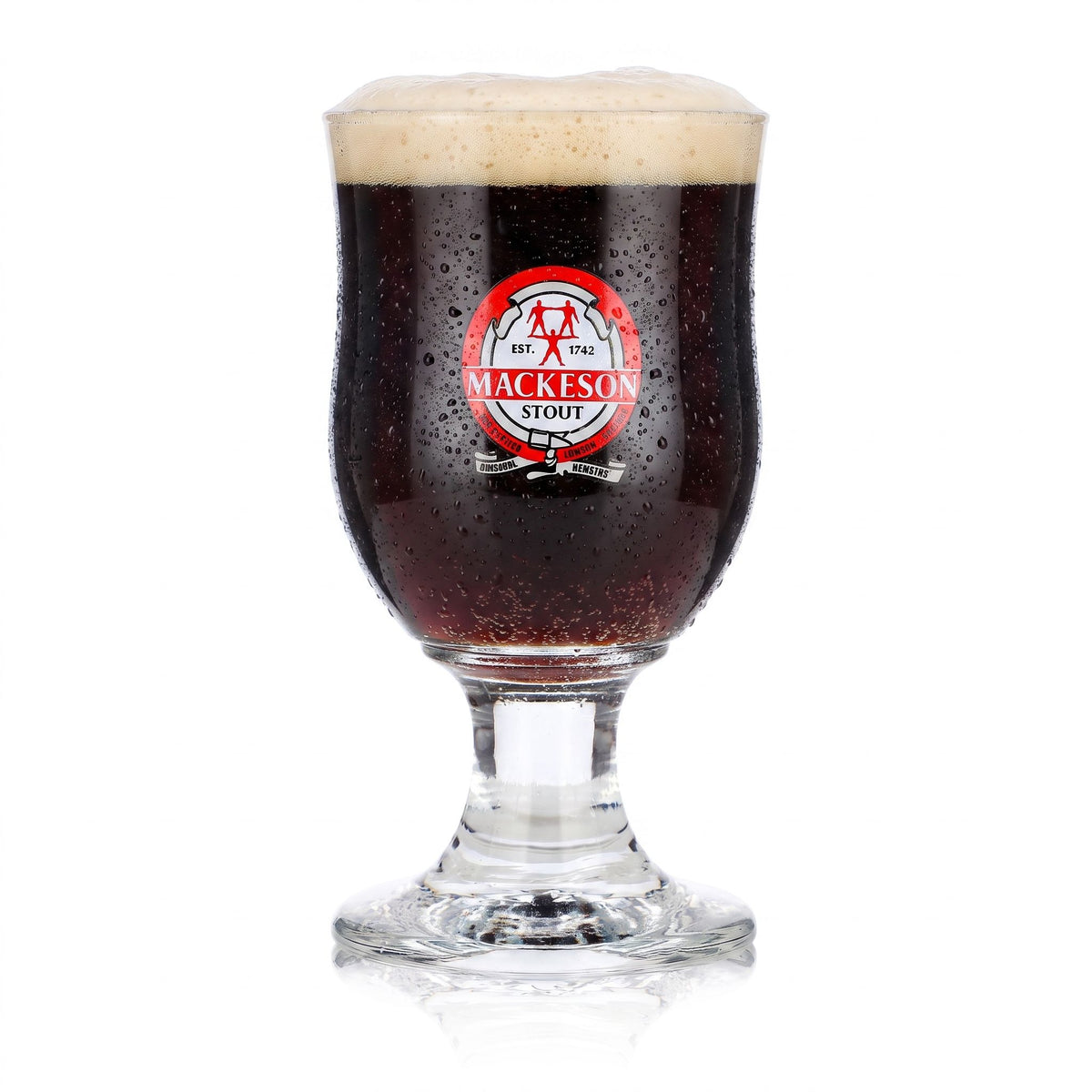 Verre à bière Mackeson 0,38 l, modèle « Pokal », Maxim Durobor