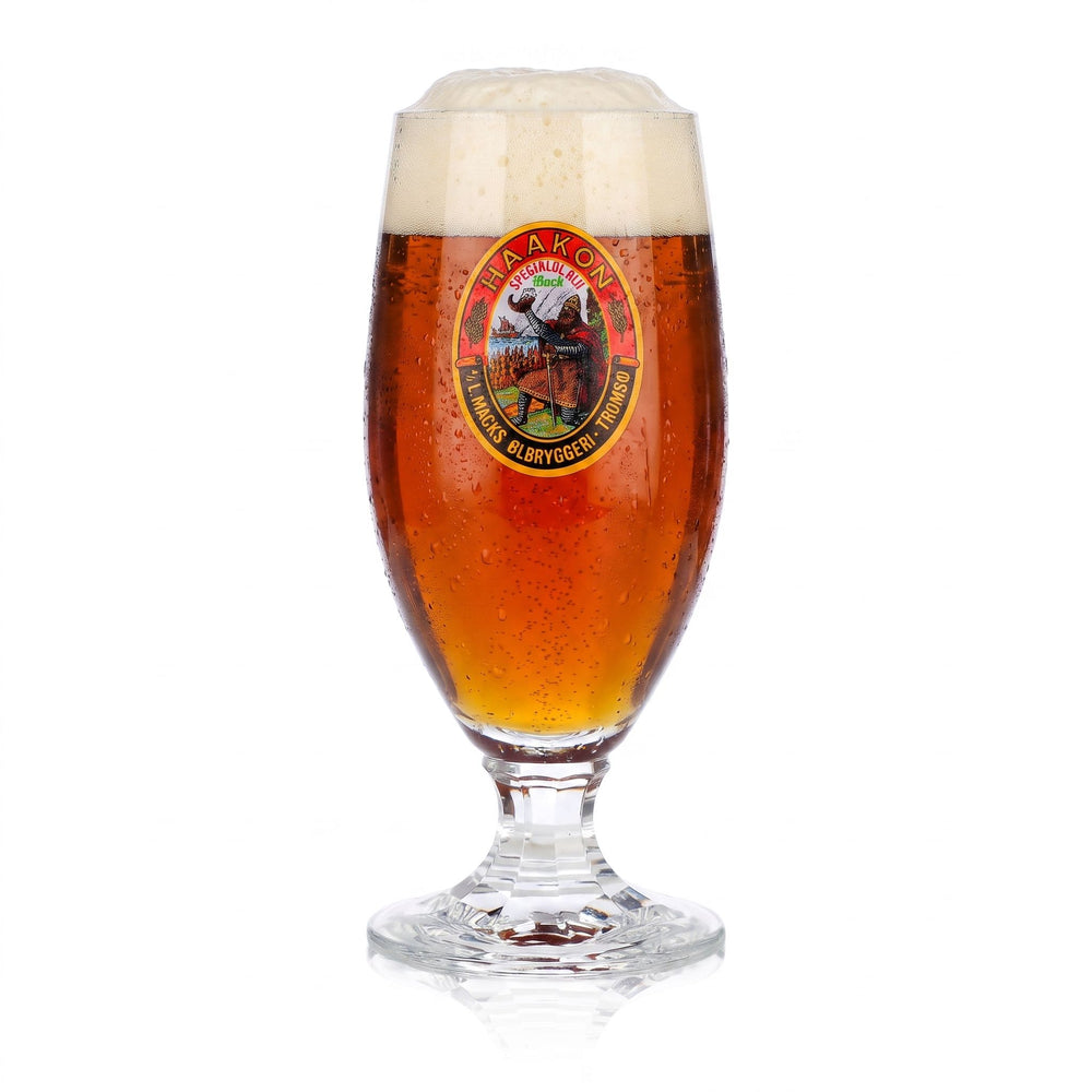 Verre à bière Macks Olbyggeri 0,33 l, modèle Haakon