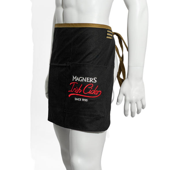 Magners Cider Tablier de bistrot Tablier de serveur Modèle court Noir – Vue 4