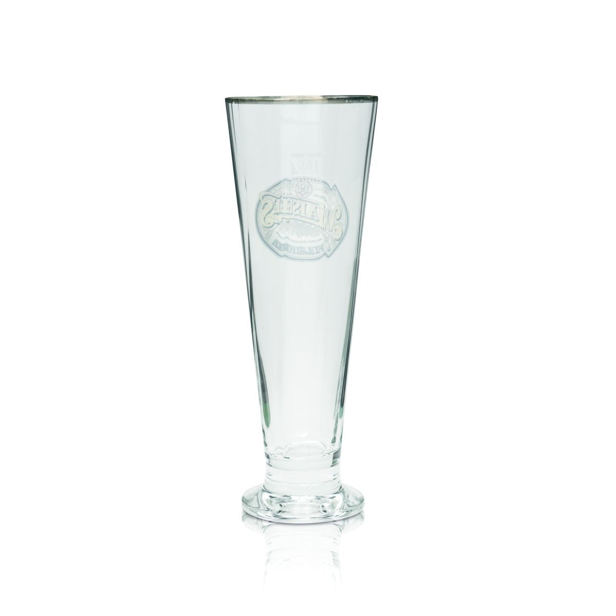 Maisel's Pilsner Verre à bière 0,4l Coupe à bière tulipe champignon bord doré Gastro Verres en chêne – Vue 2