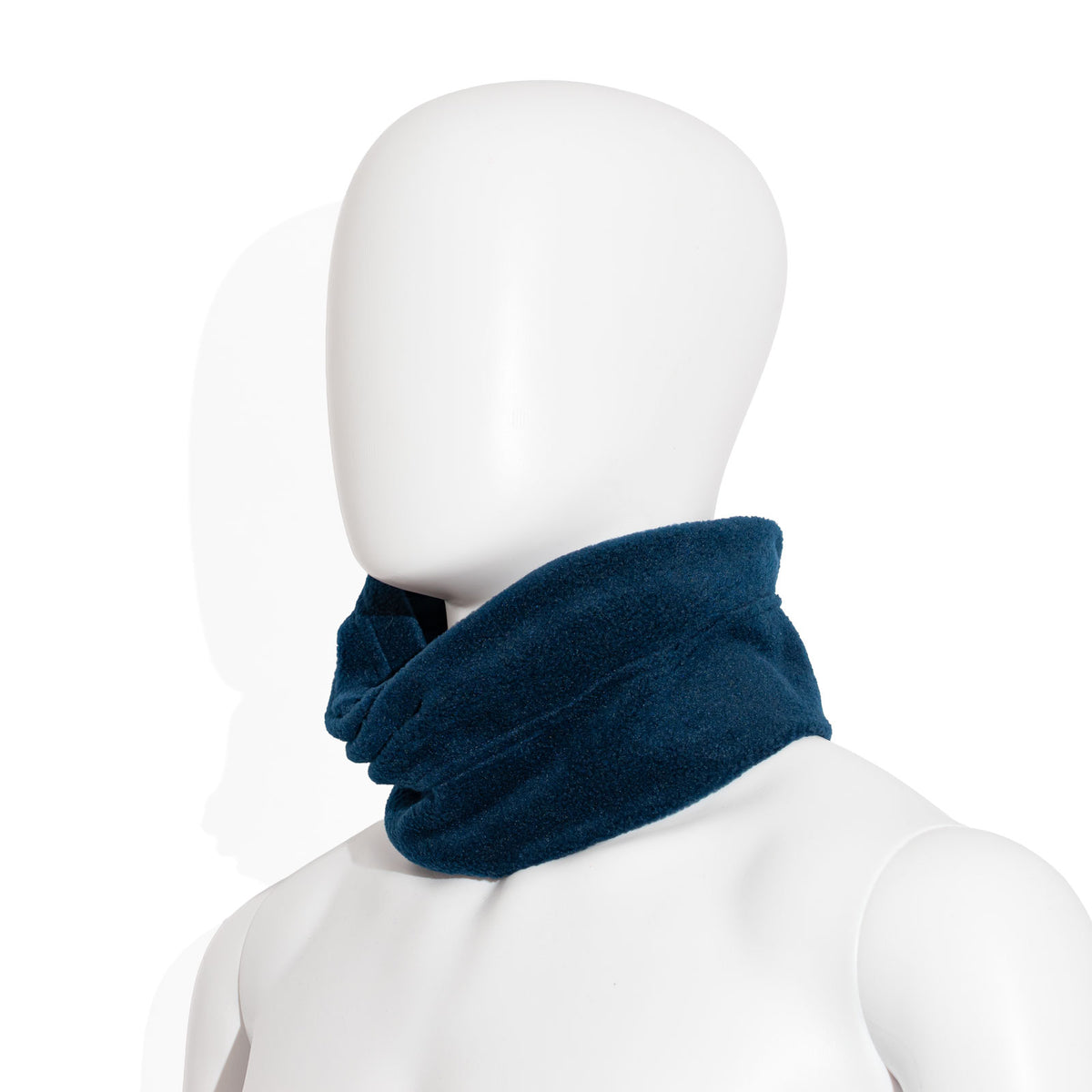 Maisels Bière blanche - Bonnet en feutre bleu taille M avec écharpe et logo brodé – Vue 2