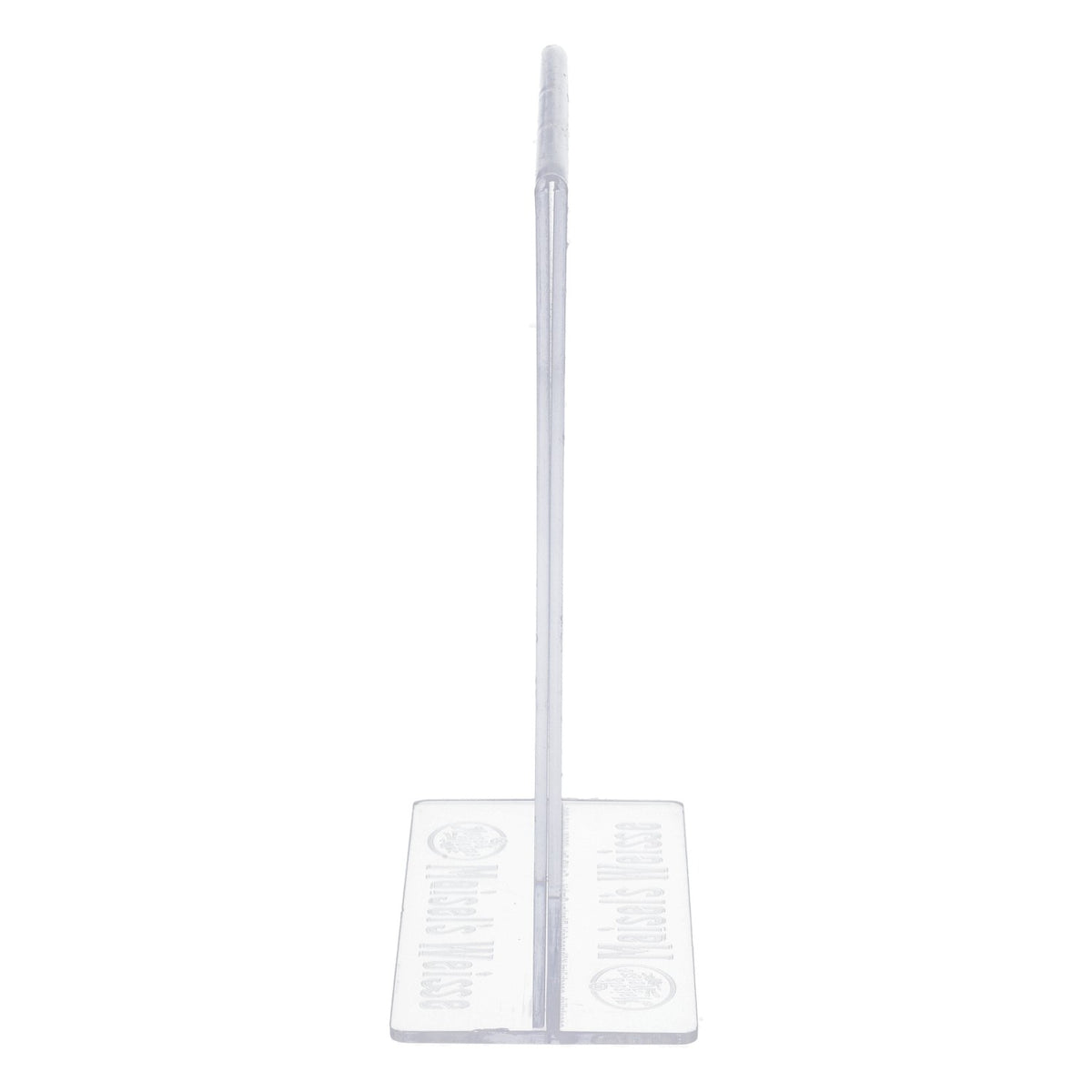 Maisels Weisse Présentoir de table pour cartes de menu Présentoir transparent pour cartes de menu – Vue 3