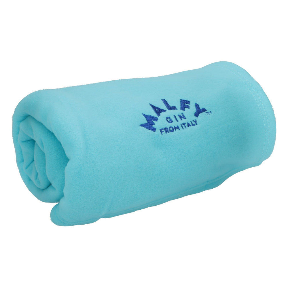 Couverture Malfy Gin Couverture polaire Couverture douillette 160 x 120 cm Bleu clair