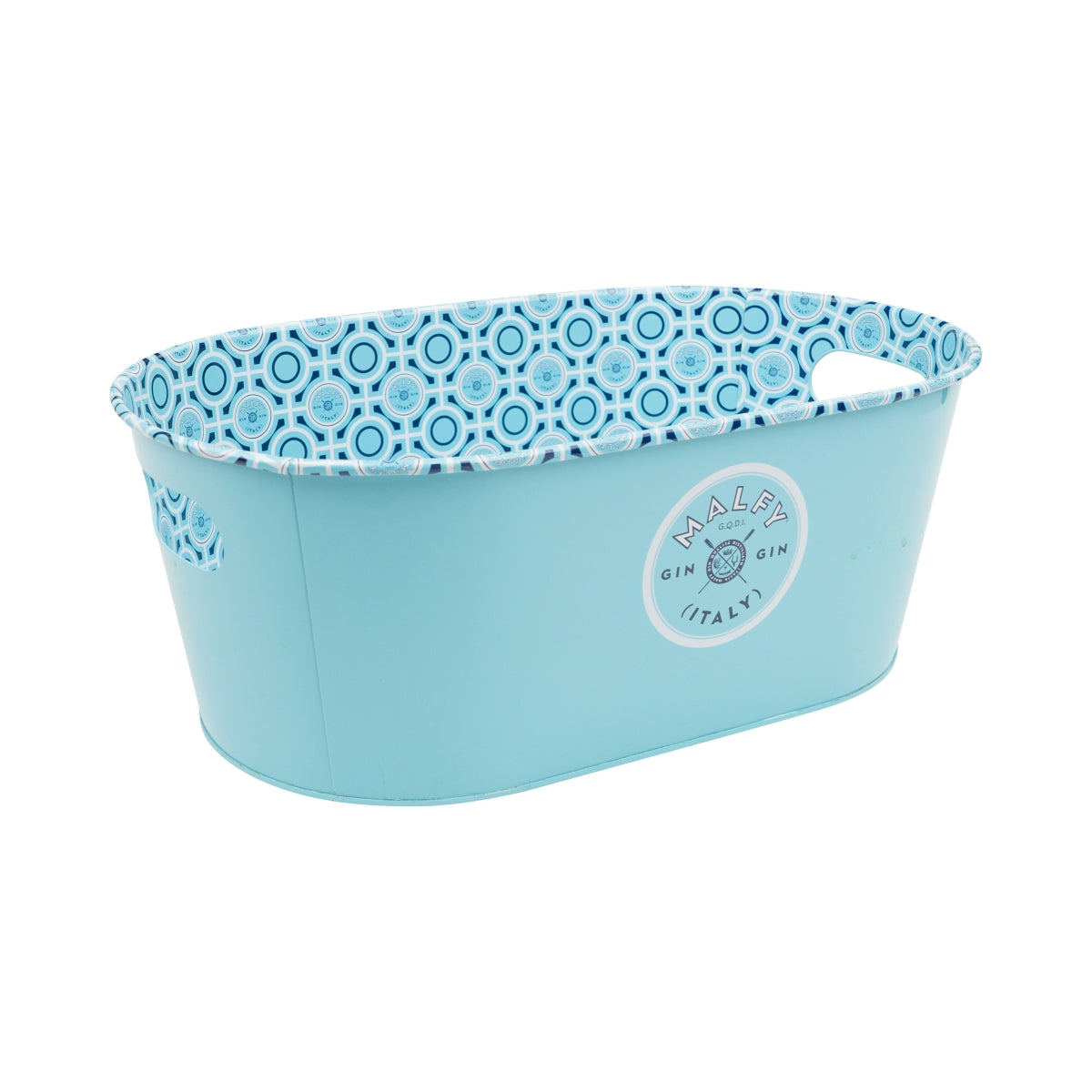 Malfy Gin Refroidisseur de bouteille Bac à glaçons Bleu clair 41x25x15cm – Vue 2