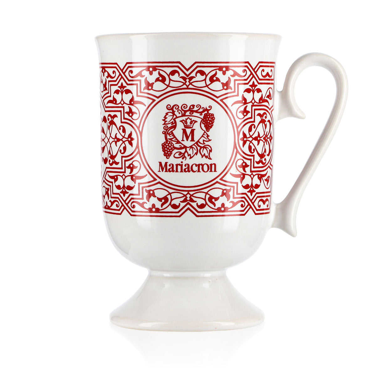 Mariacron Vin chaud Grog Punch Tasse avec soucoupe Céramique – Vue 5