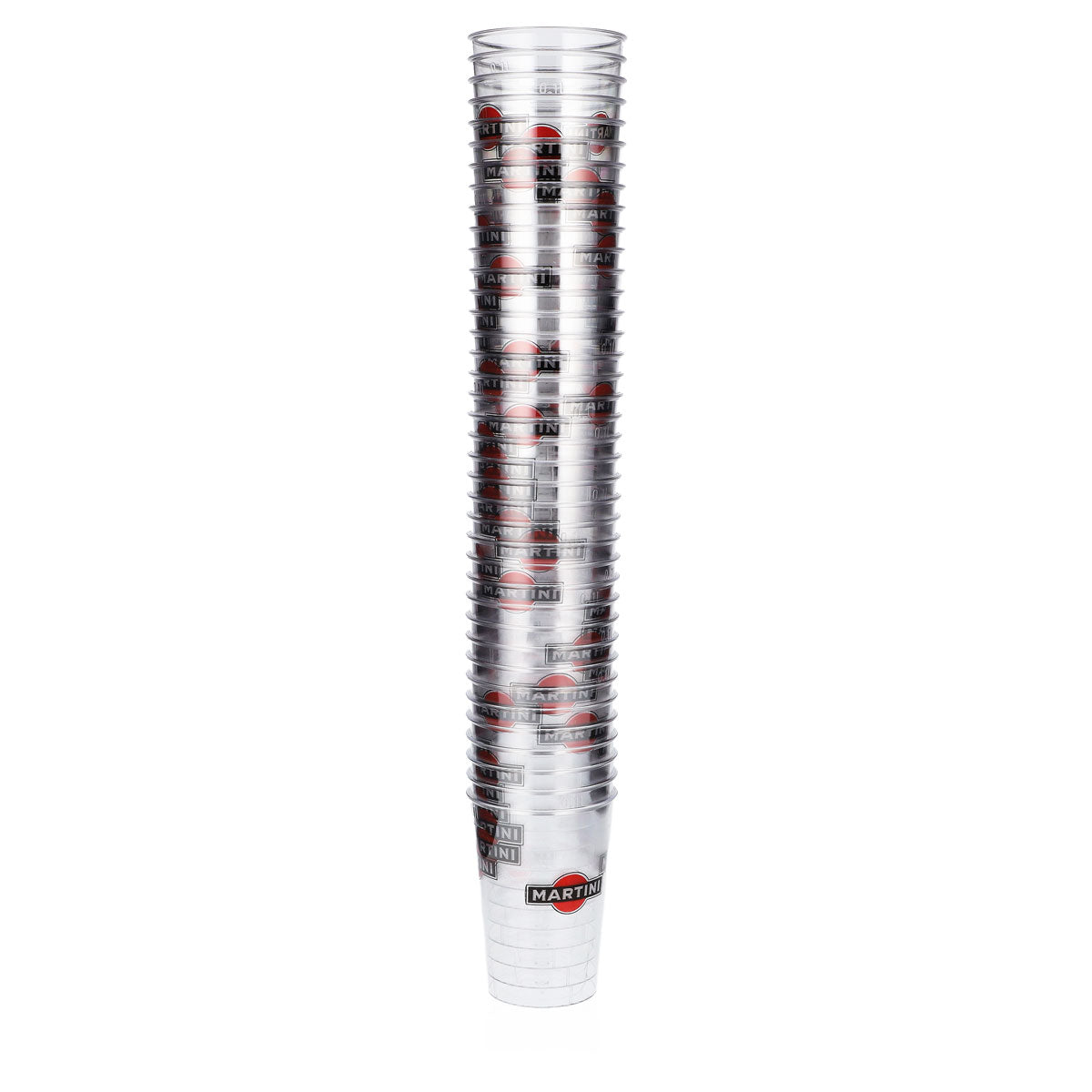 Verre à liqueur Martini, lot de 40, 0,1 l, logo rouge, gobelet jetable en plastique, Kölsch – Vue 5
