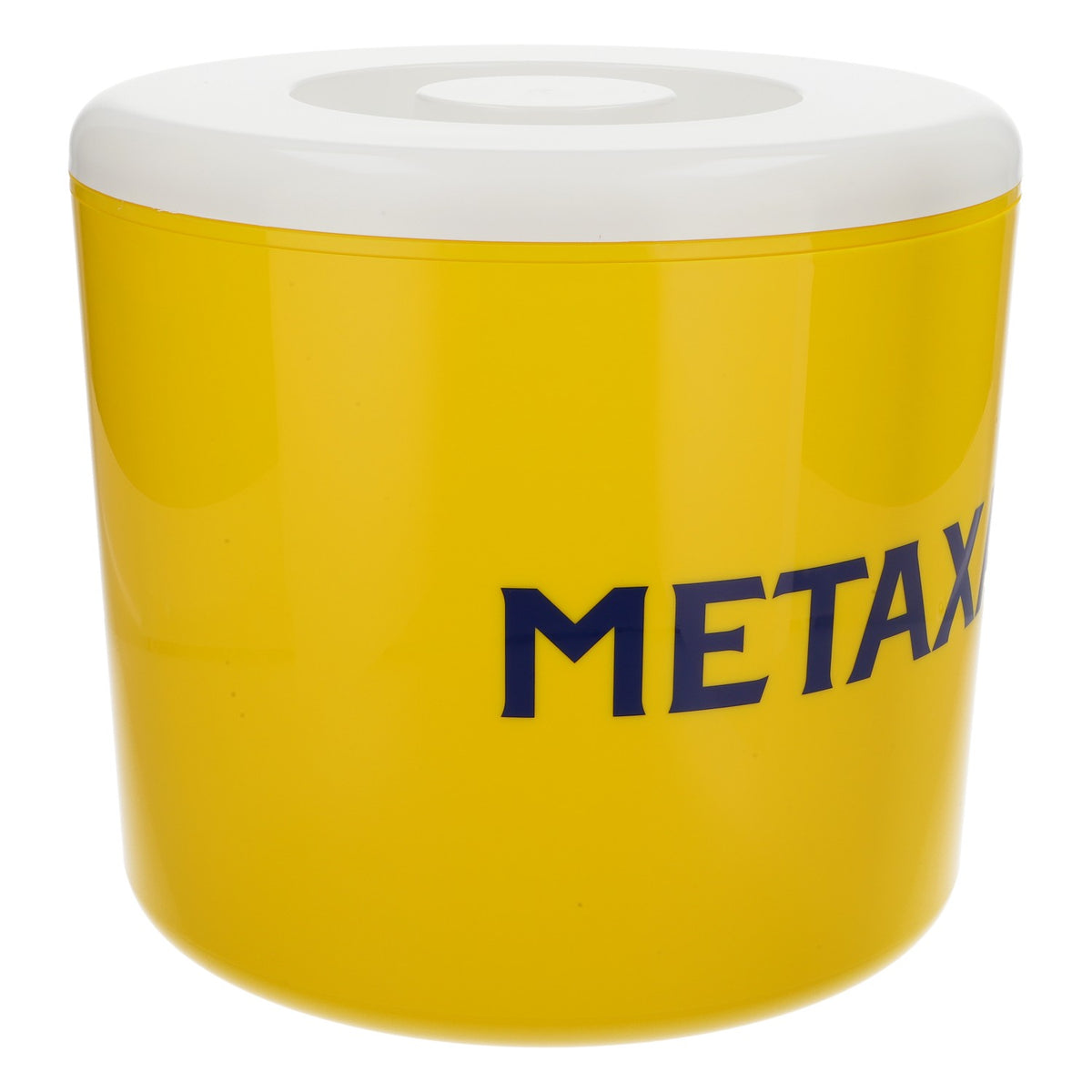 Metaxa Cognac Glacière Bac à glaçons en trois parties, design jaune/blanc – Vue 2