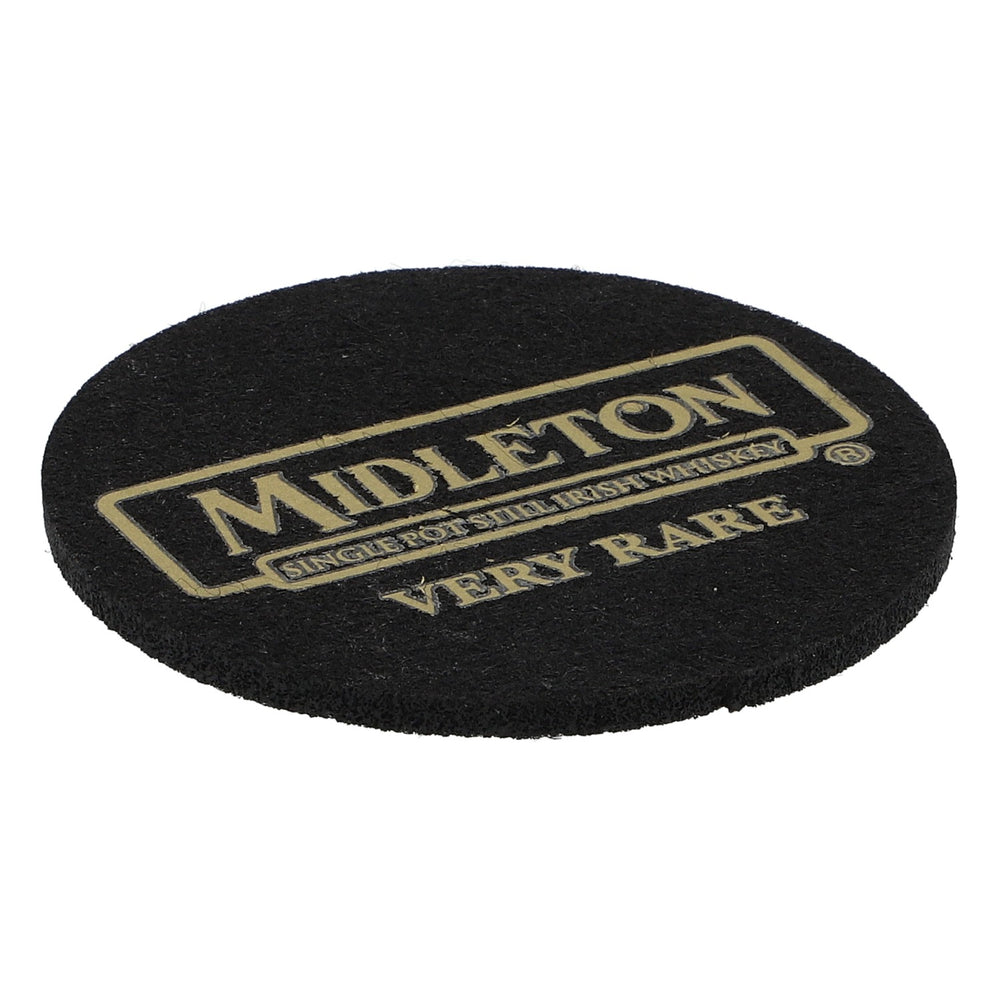 Sous-verres en feutre Middleton Whiskey Sous-verres en verre Noir 6,2 cm de diamètre « Middleton »