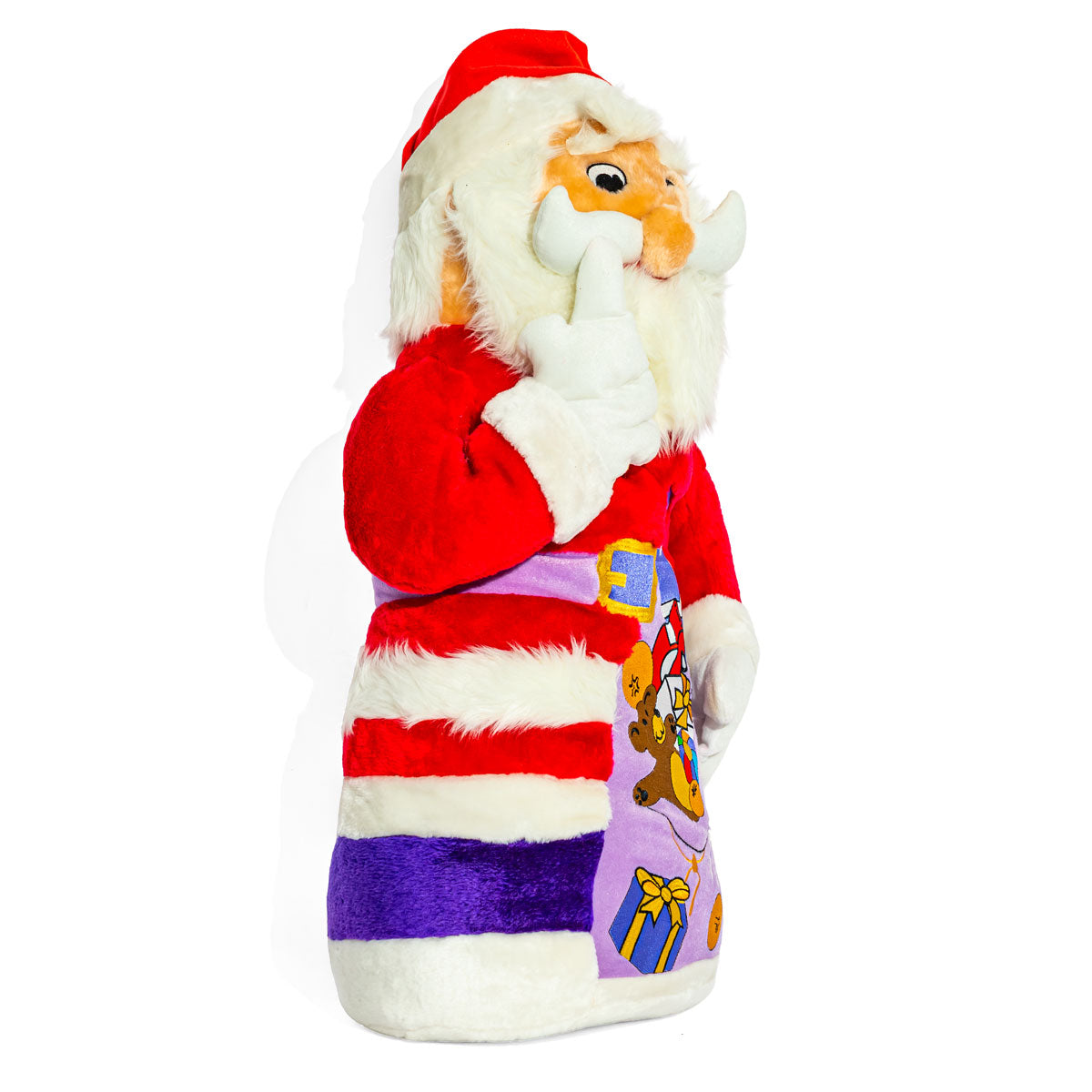 Milka Alimentation Peluche 80 cm Père Noël rouge à poser coloré – Vue 2