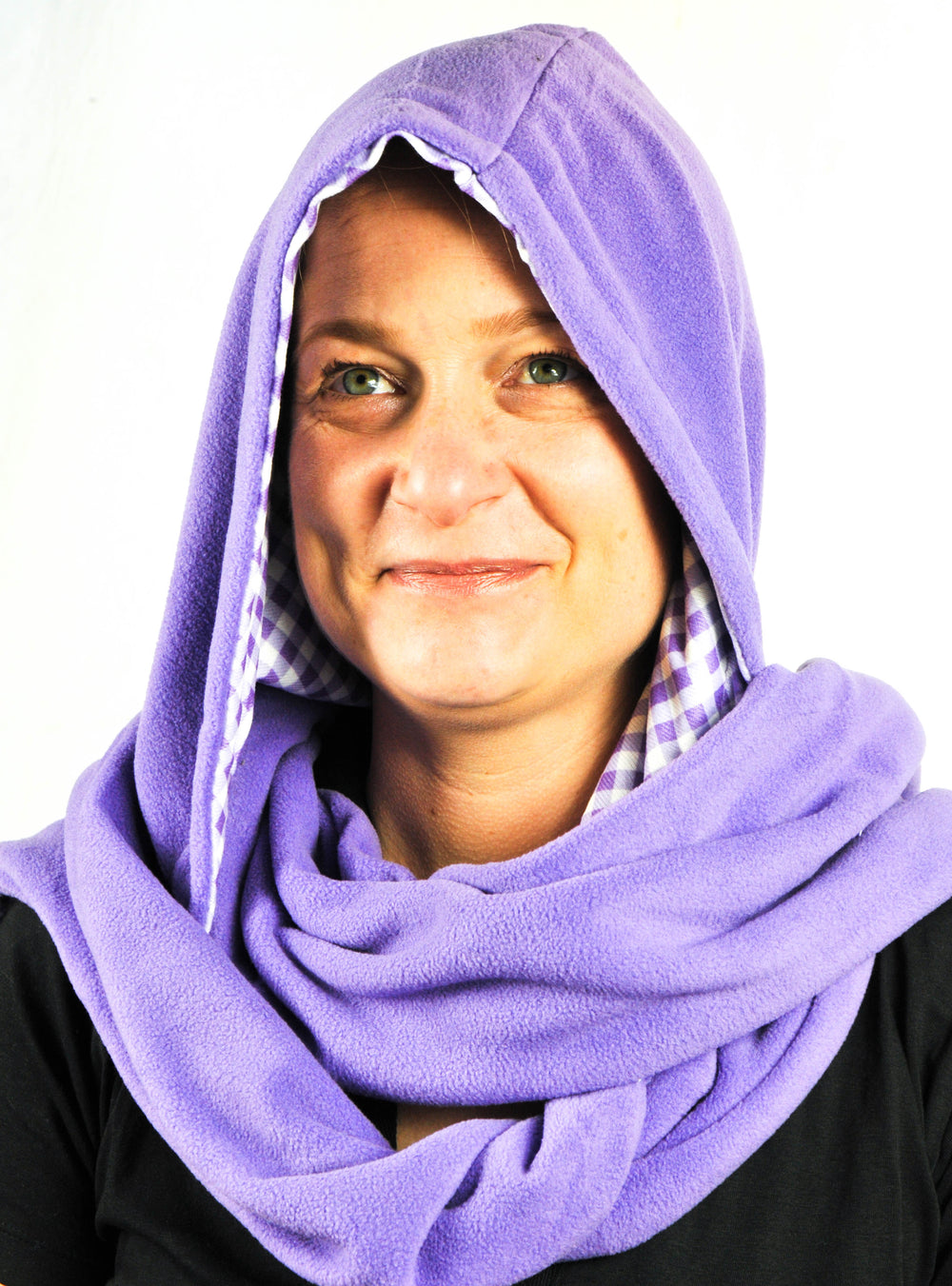 Chapeau, écharpe et gants en chocolat Milka Écharpe avec poche Trois en un