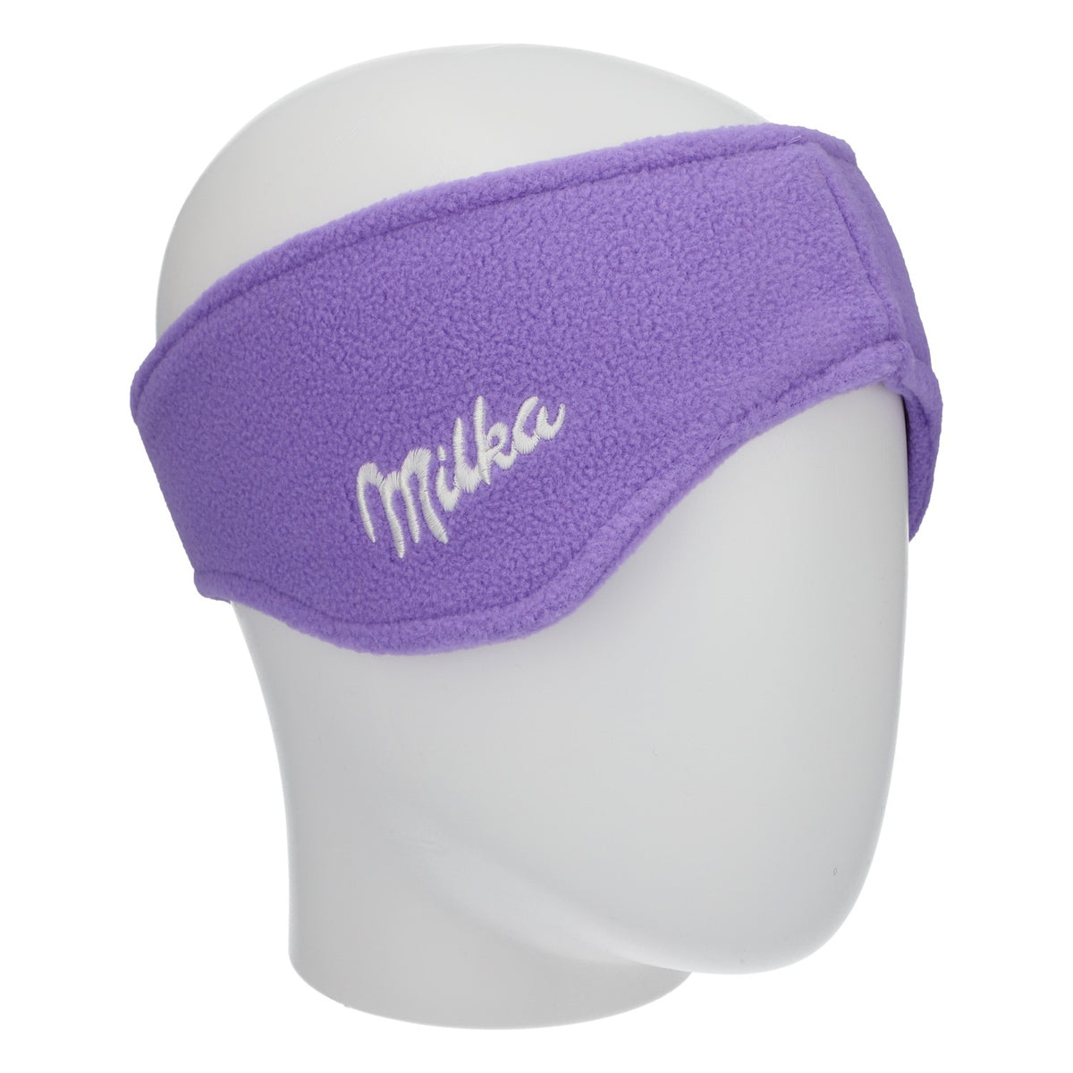 Bandeau chauffant Milka Chocolate Ski avec oreillettes violettes – Vue 2