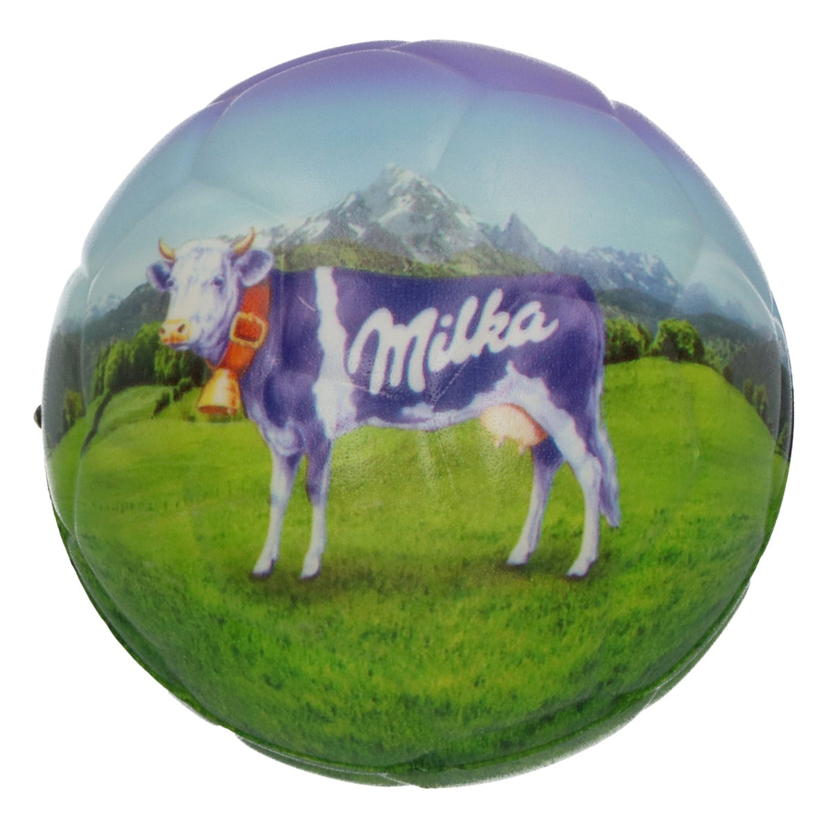Bonbons Milka - Balle anti-stress Milka Vache noir et blanc