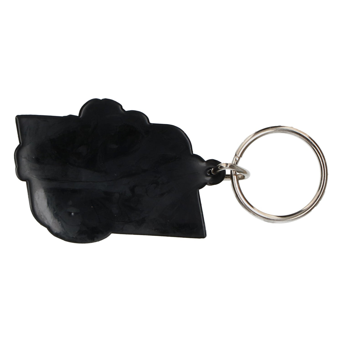 Porte-clés Miller en caoutchouc, modèle Genuine Draft, noir/jaune, neuf – Vue 3