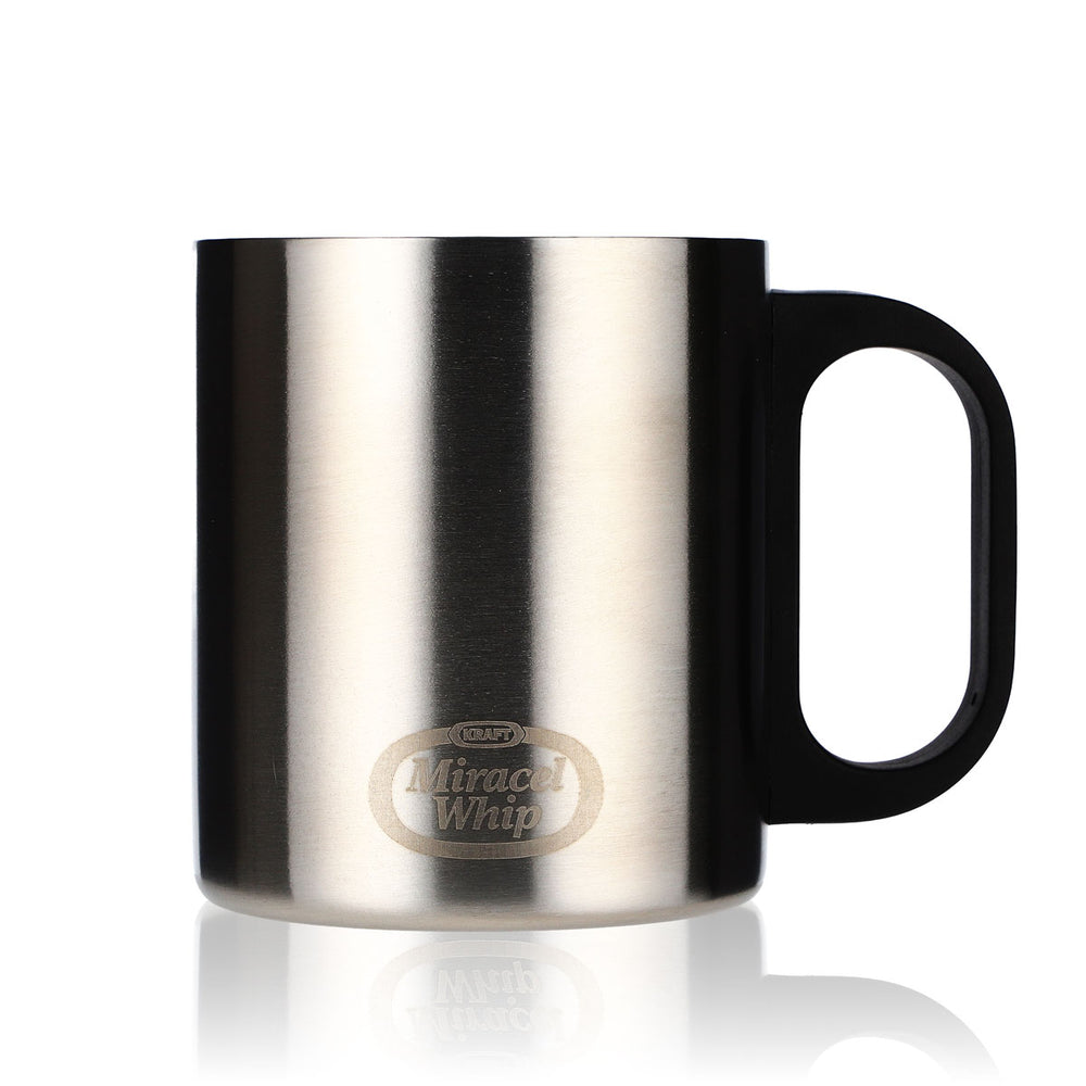 Miracel Whip Tasse en acier inoxydable Tasse à café Tasse de collection 0,3 l