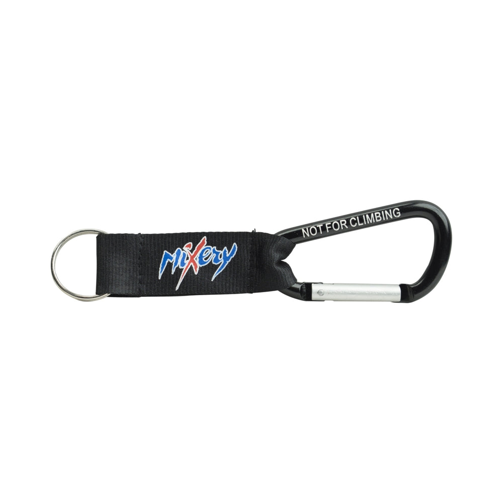 Mixery Bière Porte-clés Noir Mousqueton Logo Porte-clés Pendentif Crochet Rétro
