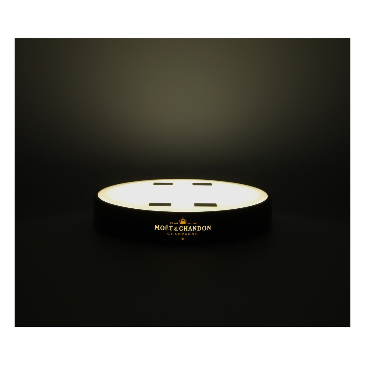 Moët & Chandon Champagne LED présentoir de table base seau à glace sans seau à glace – Vue 4