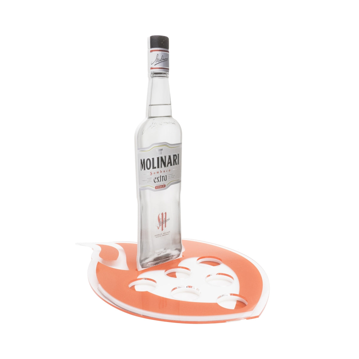 Plateau à shots pour liqueur Molinari Sambuca pour 6 verres Présentateur – Vue 2