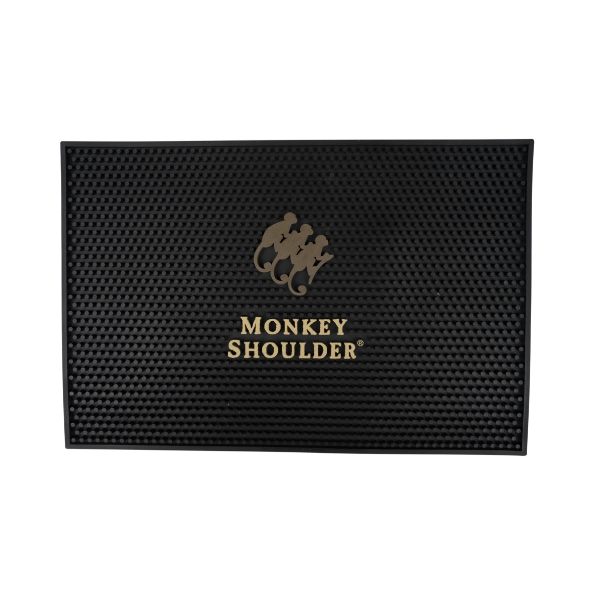 Tapis de bar Monkey Shoulder 45 x 30 cm Tapis de bar Tapis égouttoir pour verres Gastronomie