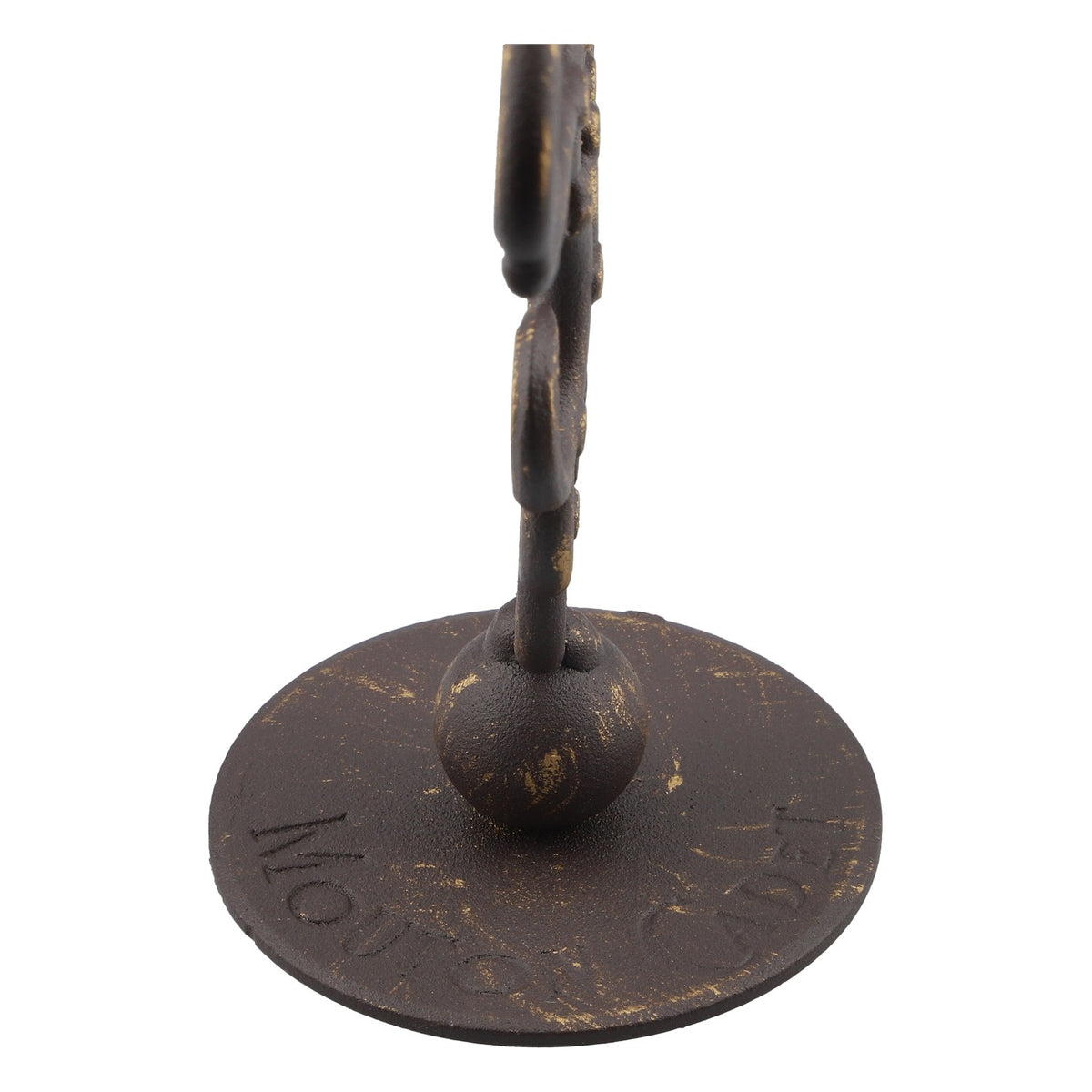 Bougeoir décoratif Mouton Cadet en métal gris – Vue 5