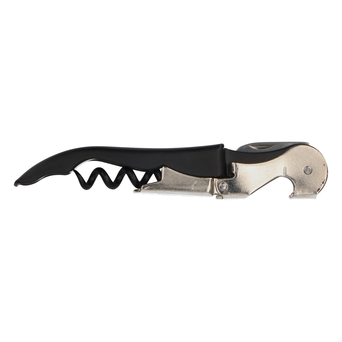 Mouton Cadet : tire-bouchon, décapsuleur, couteau de sommelier, levier, en acier inoxydable – Vue 3