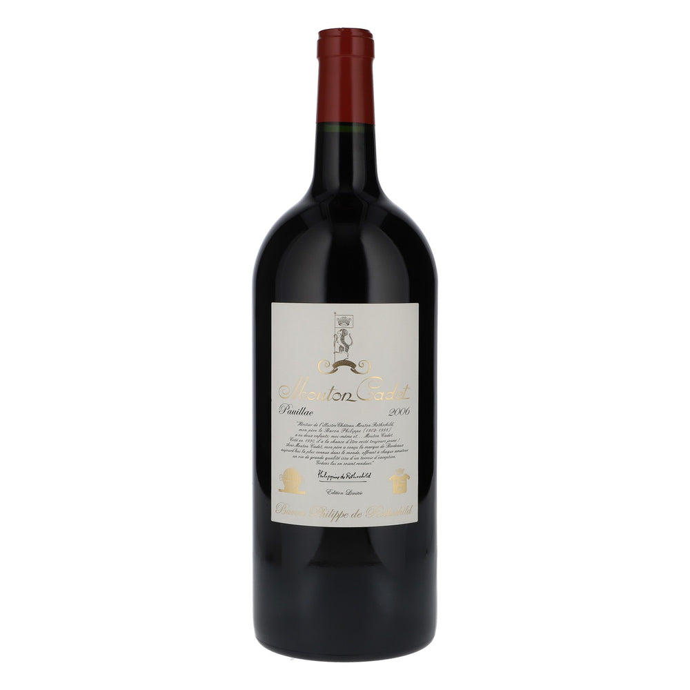 Bouteille décorative Mouton Cadet 3 l Pauillac 2006
