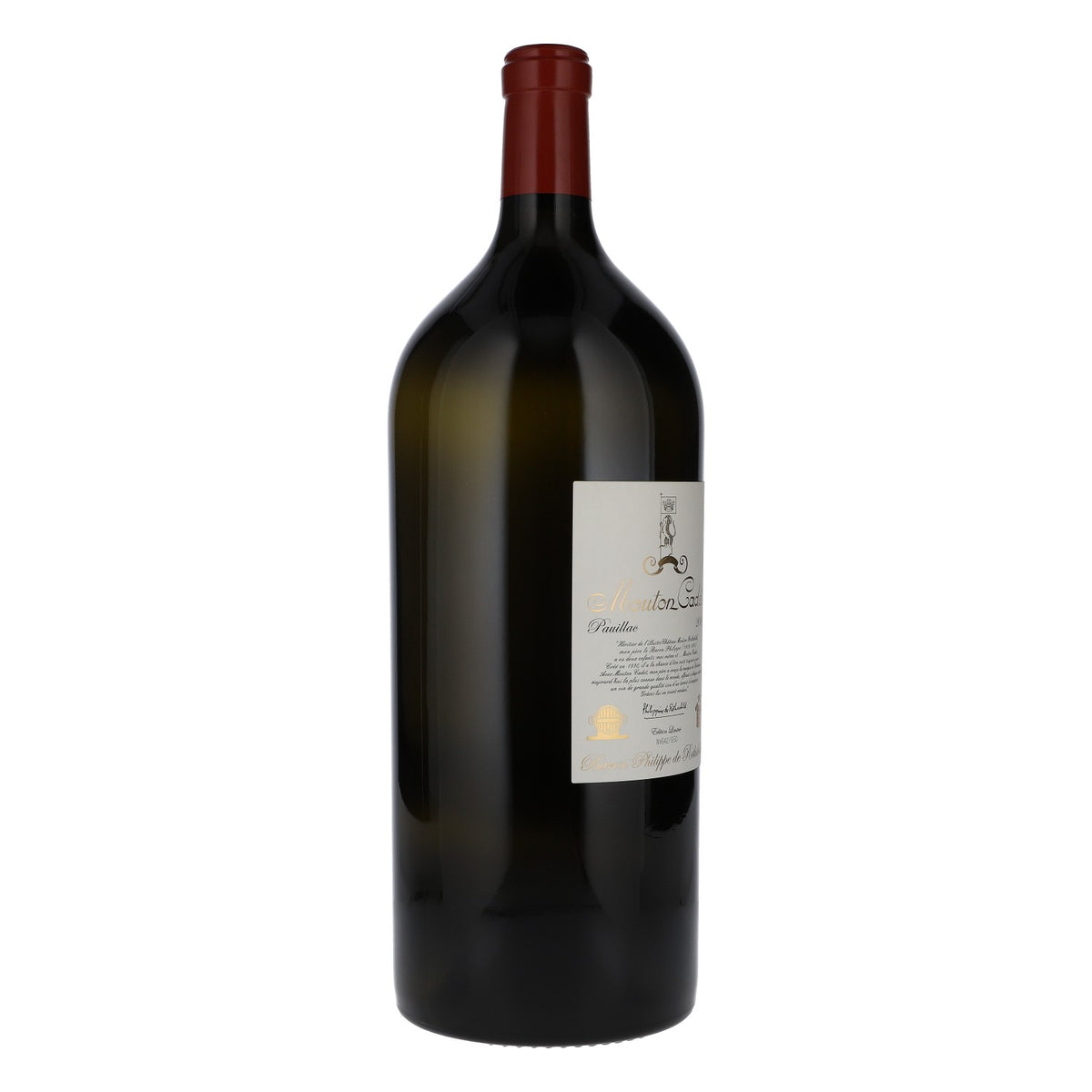Bouteille décorative Mouton Cadet 5 l Pauillac 2006 – Vue 2