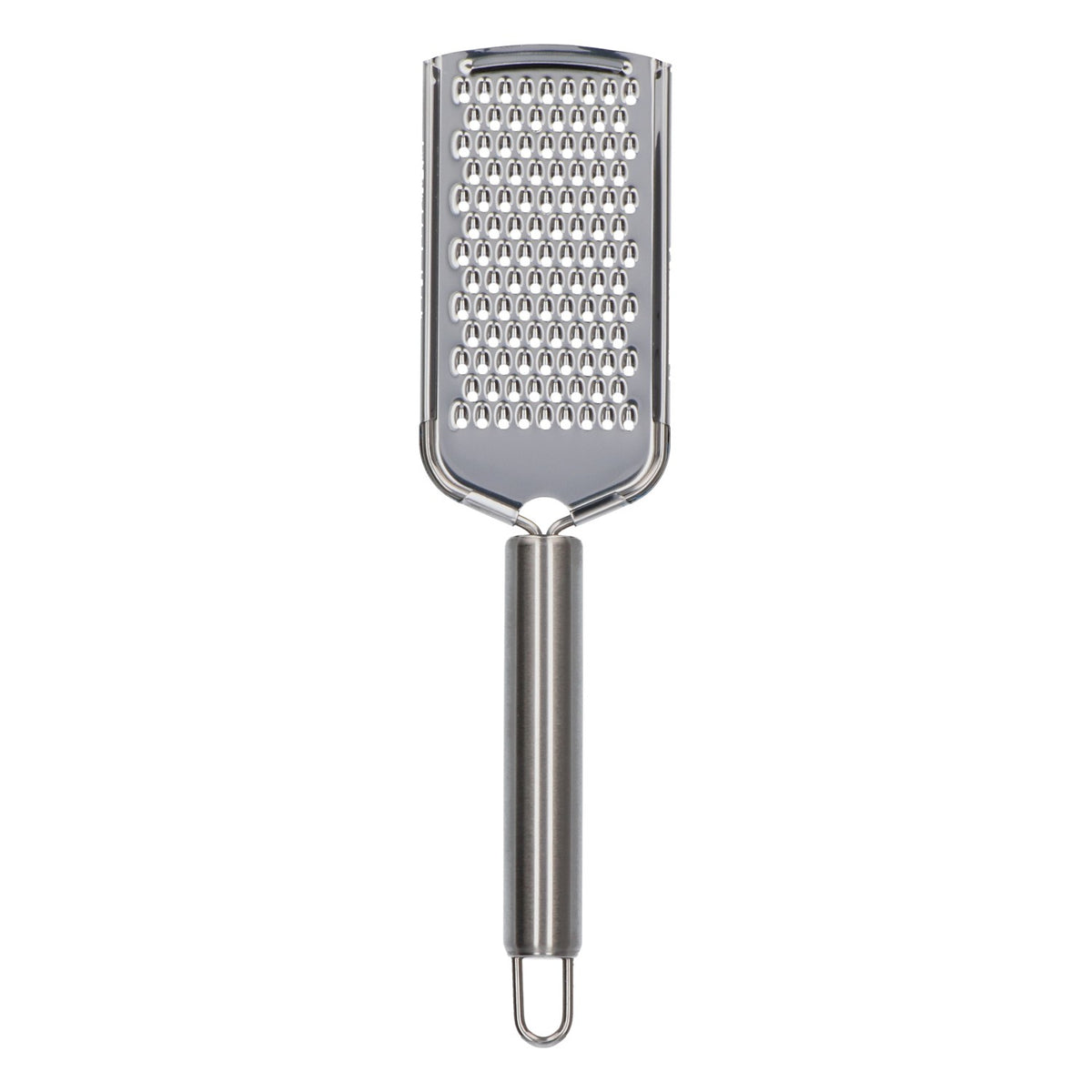 Râpe à fromage Mutti en acier inoxydable 24 cm – Râpe de cuisine robuste pour le fromage, les zestes et le gingembre – Vue 3