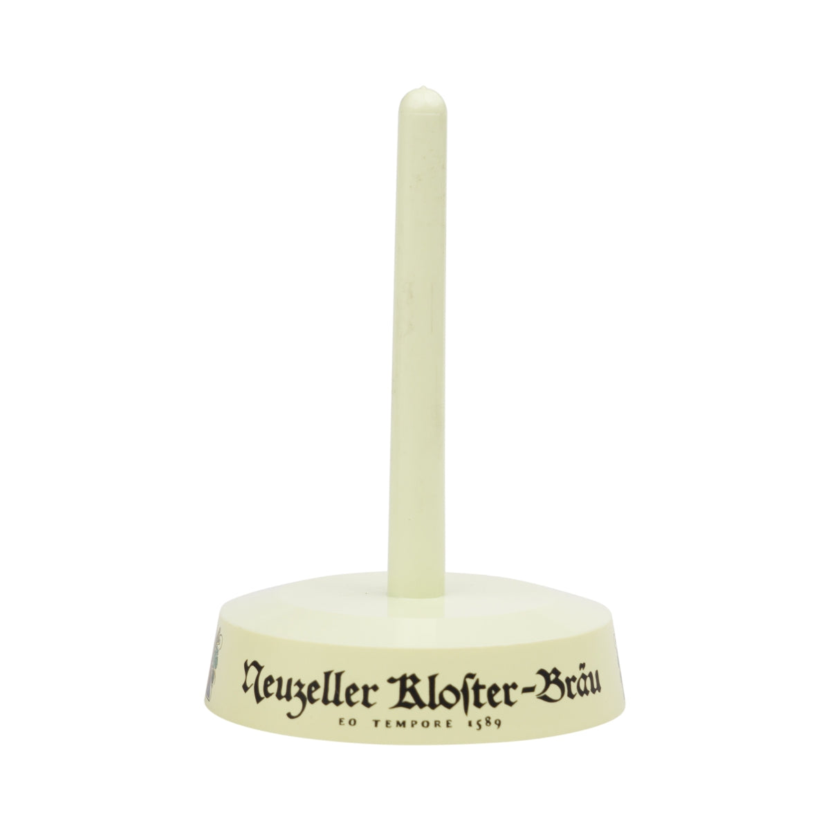 Rosette pour bière Pils Neuzeller Kloster Bräu, support pour col de bouteille Pilskragen, présentoir pour la restauration