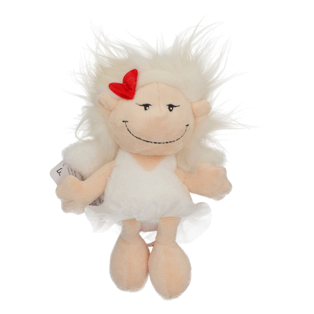 Nici - Peluche Angel, nouvelle peluche, animal en peluche blanc et tout doux, ange, cadeau