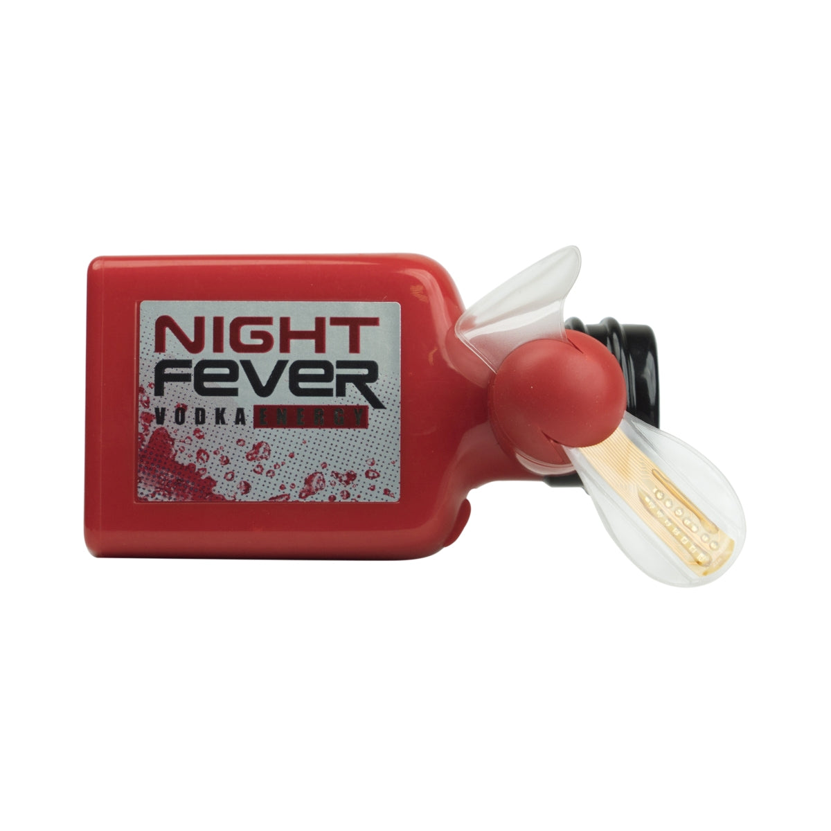 Ventilateur à main Night Fever LED Mini ventilateur portable à piles Refroidisseur pour la chaleur estivale – Vue 3