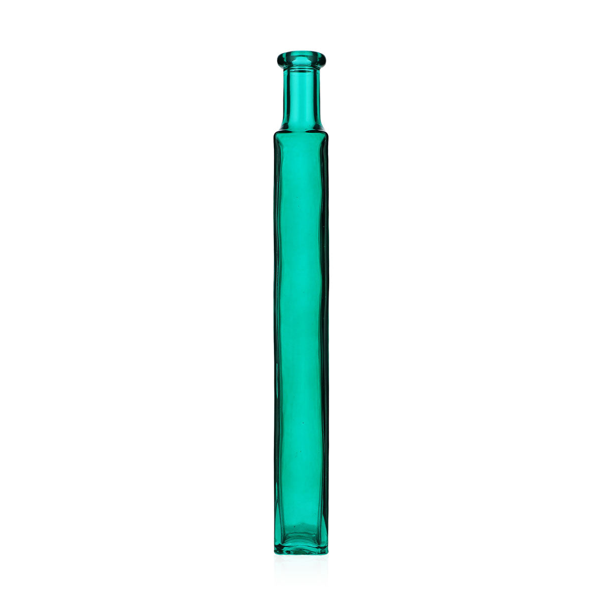 No Name - Autres articles en verre - 0,2 l - Verre vert ondulé - Vase - Bouteille décorative – Vue 3