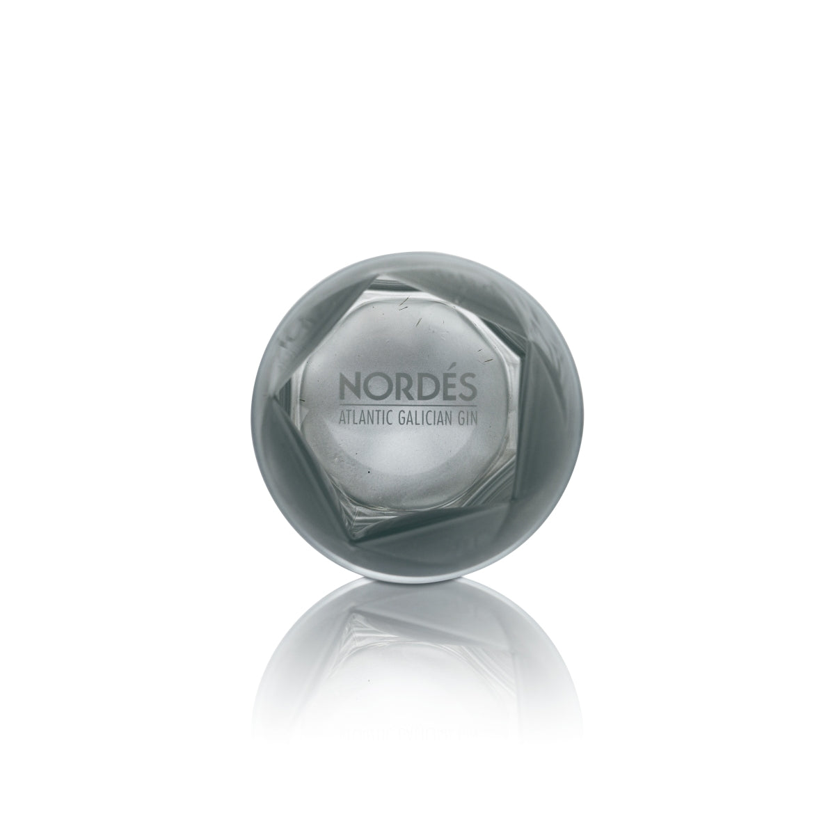 6 verres à gin Nordes 0,25 l, blancs, Atlantic, relief, design cube à cocktail – Vue 4