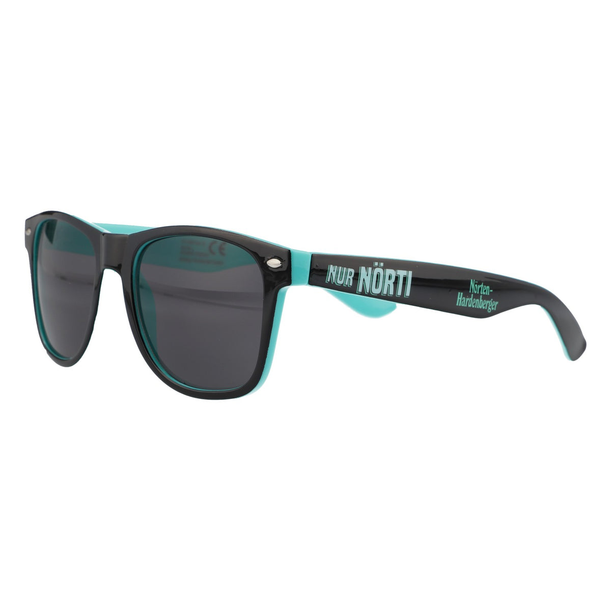 Lunettes de soleil Nörten Hardenberger Bier Teinte noire Intérieur turquoise