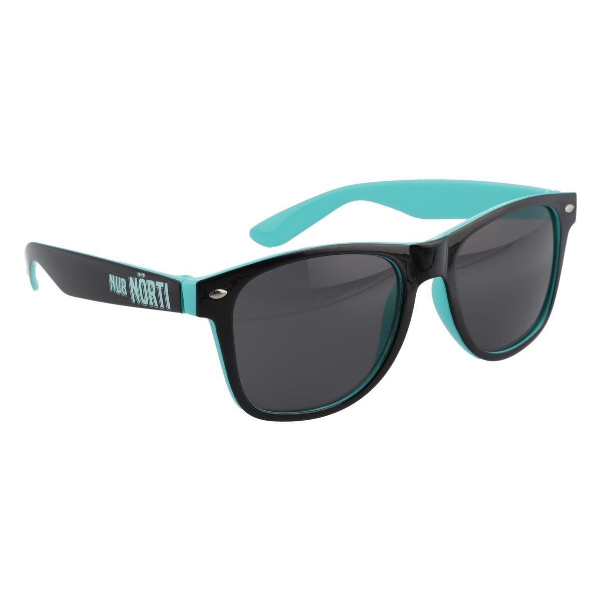 Lunettes de soleil Nörten Hardenberger Bier Teinte noire Intérieur turquoise – Vue 5