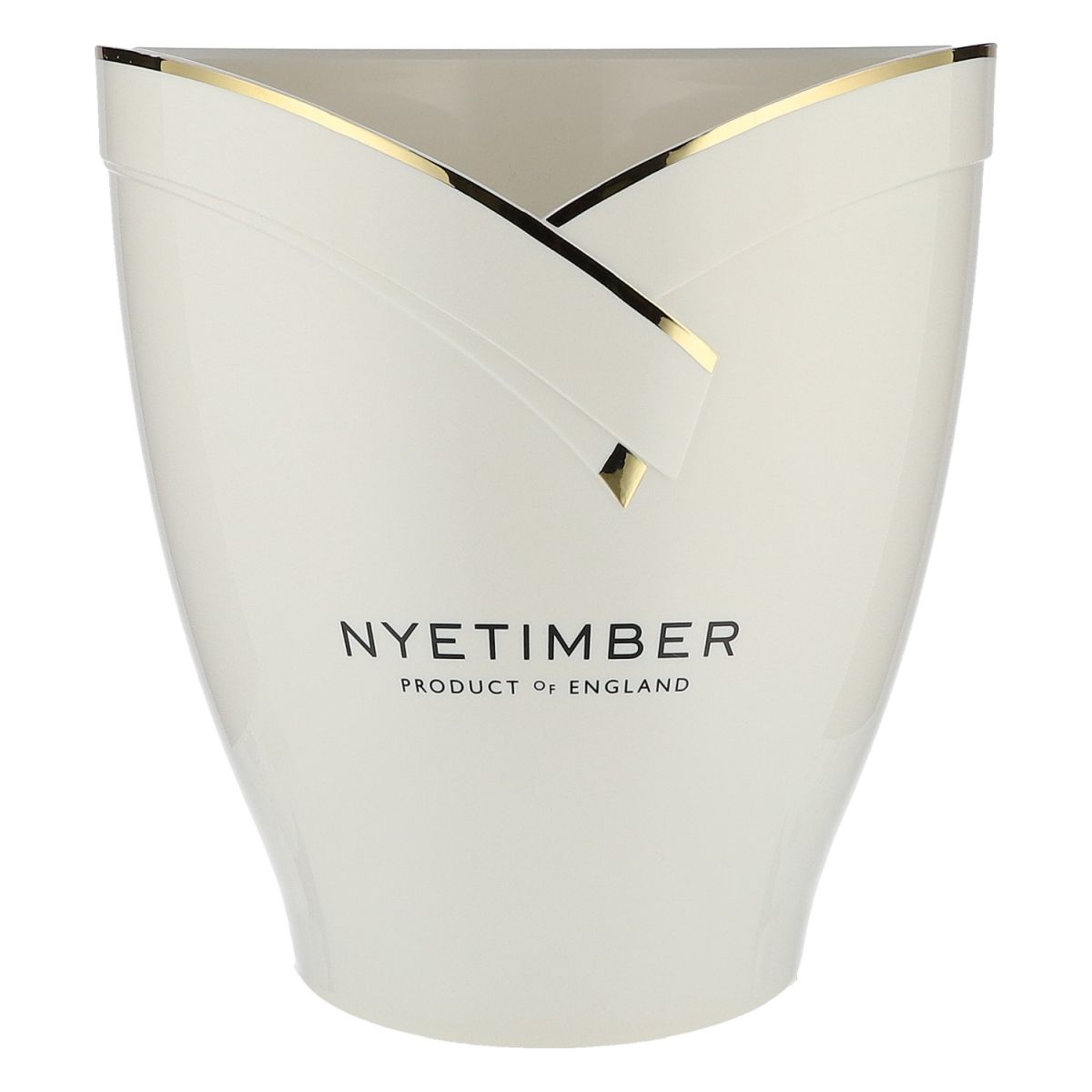Nyetimber Refroidisseur à vin Bordure dorée Bac à glaçons Bac à glace Gastronomie