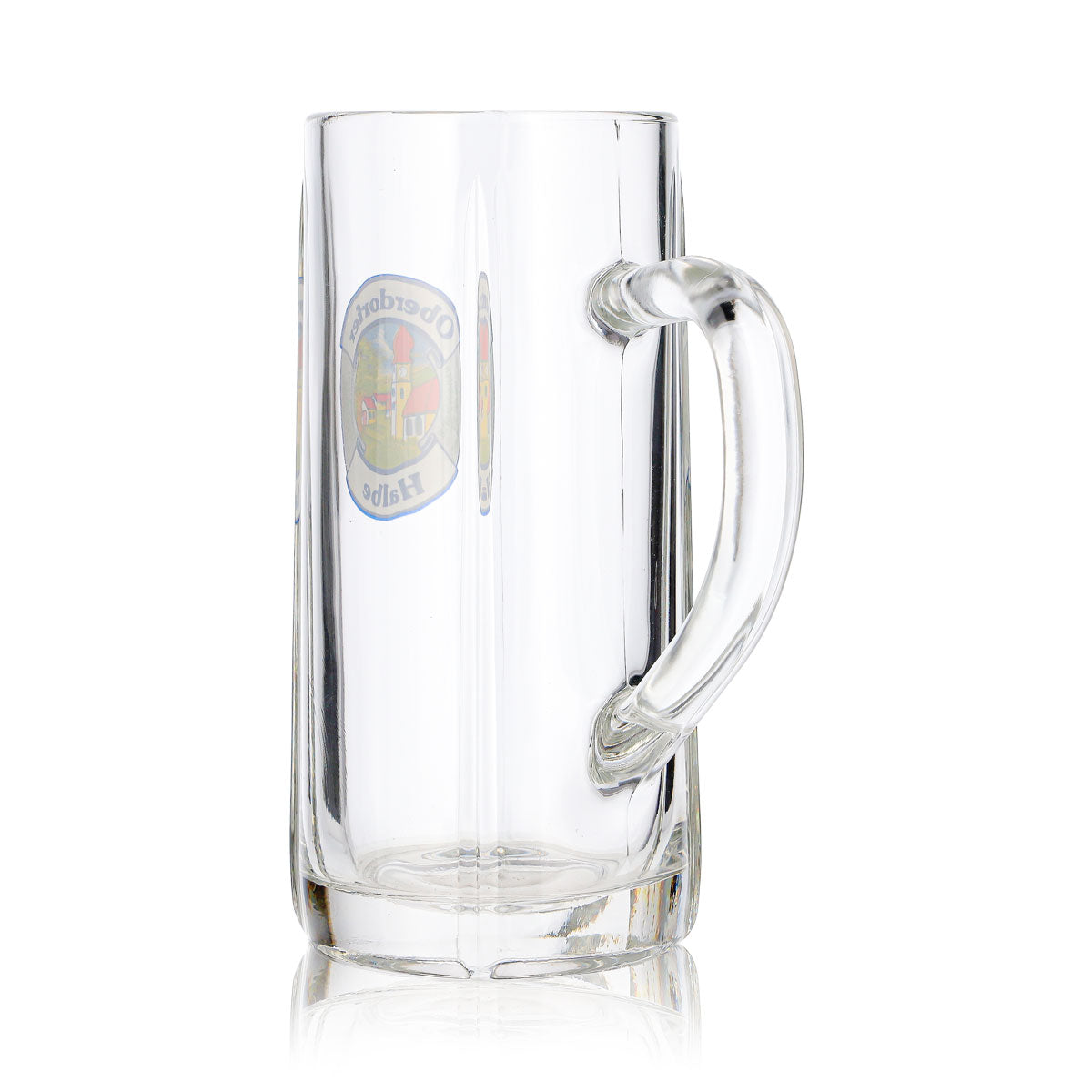 Verre à bière Oberdorfer, chope de 0,5 l, demi-relief, Fidenza – Vue 5