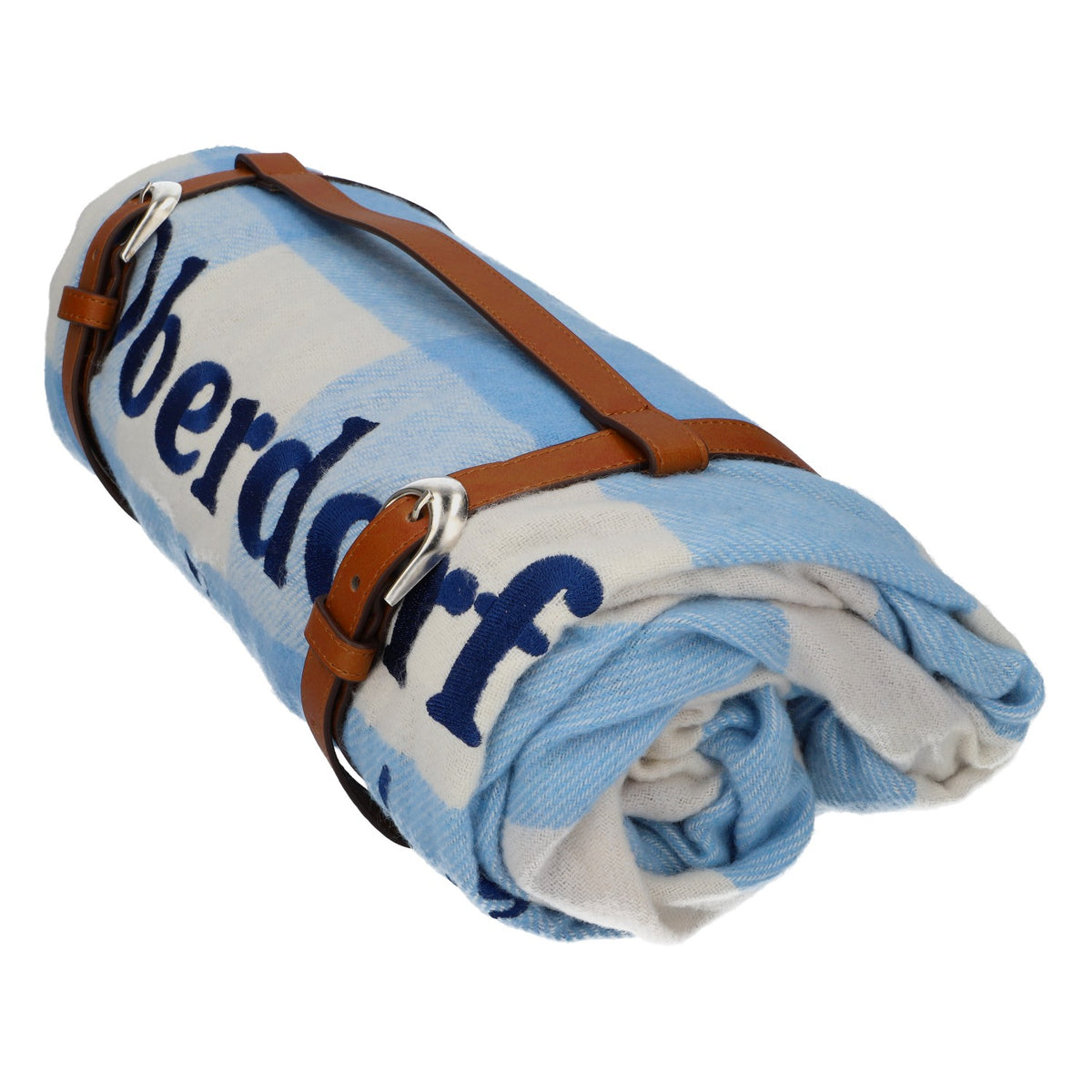 Couverture de pique-nique Oberdorfer Bier Face inférieure imperméable Lanière en cuir – Vue 3