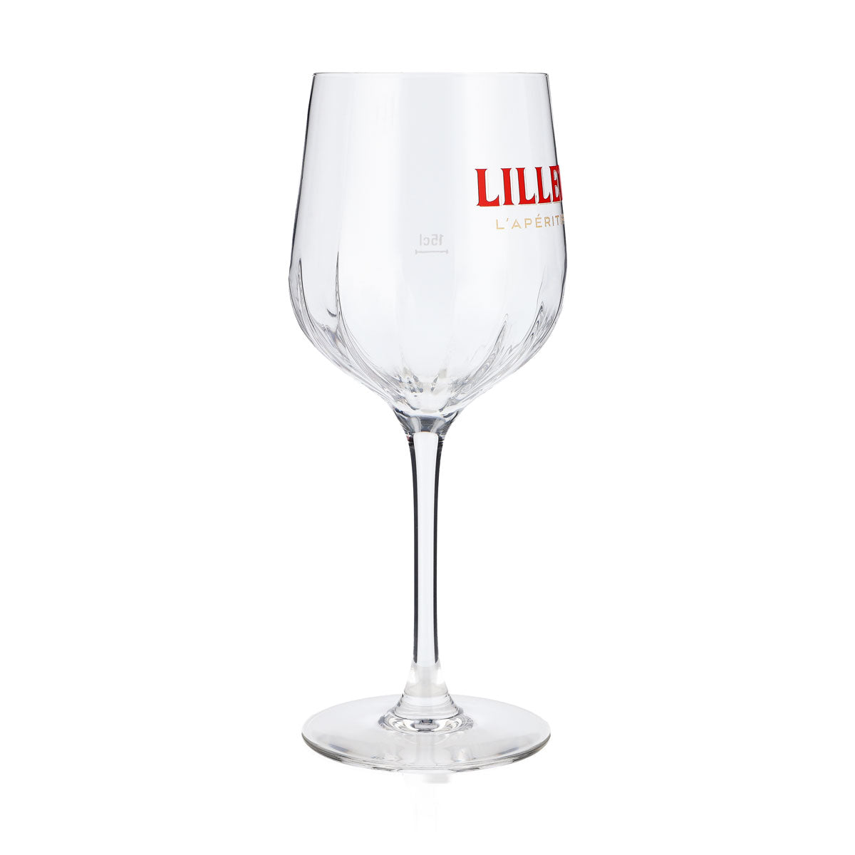 Verre original Lillet Signature 0,45 l Verre à apéritif avec graduation et élégant motif en relief – Vue 3