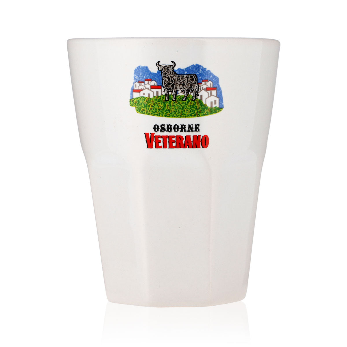 Osborne Veterano Rhum Tasses en céramique Verres blancs Lumumba « Bleu/Vert »
