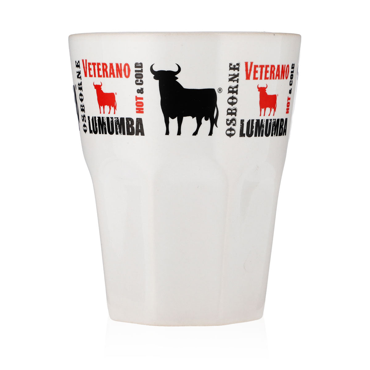 Osborne Veterano Rhum Tasses en céramique Verres blancs Lumumba « Osborne » – Vue 2