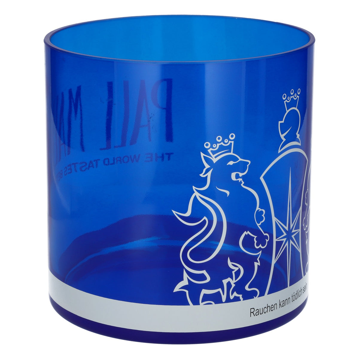 Cendrier Pall Mall XXL en verre bleu massif, grand verre décoratif, 2,33 kg – Vue 4